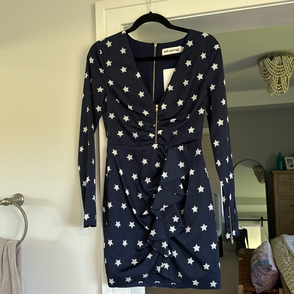 Self portrait star dress